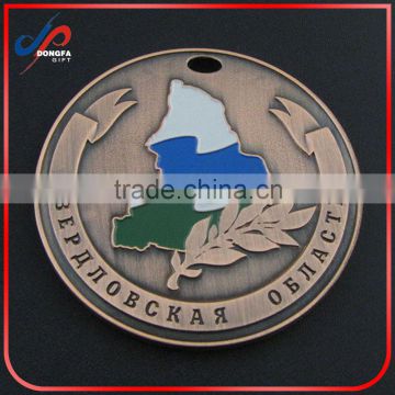 free mold fee metal track and field medal gold custom competition medals