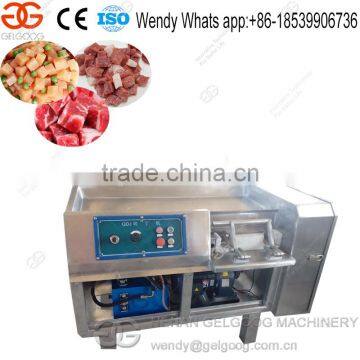 Stable Working Speed Adjustable Fresh Meat Cube Dicer Machine