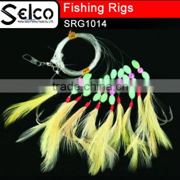 super high quality sabik bait catcher rig with strong nylon line
