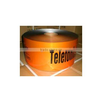 mixed colors PVC underground electrical warning tapes
