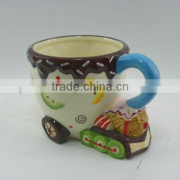 Newest Hot Sale Ice Cream Ceramic Mug