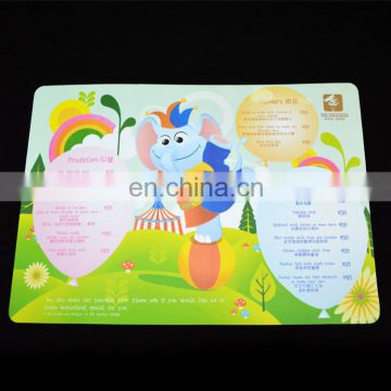 PP Non-Toxic disposable restaurant table placemats