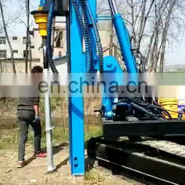 Ground diesel solar project bore pile piling driver hammer price
