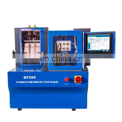 Mini diesel fuel CR injector testing bench high-pressure diesel fuel injectors testing bench with super cooling system BF206