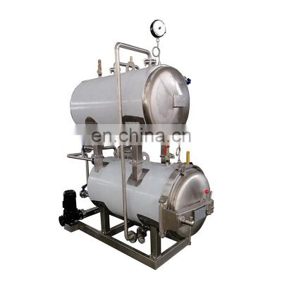 High pressure water spray machine food processing equipment electric sterilization pot