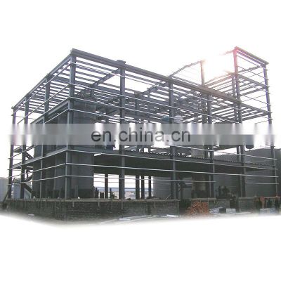 Industrial And Civil Living Multi Floor High Rise Prefabricated Steel Structure Buildings