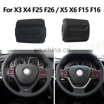 1Pair Multi Function Steering Wheel Switch Key Control Knob Button For BMW X3 X4 X5 X6 F25 F26 F15 F16 61319229485