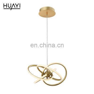 HUAYI Contemporary Commercial Decoration Simple Aluminum 19W LED Pendant Light