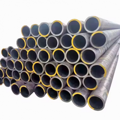 Carbon welded steel pipe 4.5mm 4.75mm erw weld black steel pipe chinese manufacture company