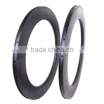2016 Light weight and hot sale carbon fiber bicycle rims 700c 25mm width both tubular and clincher RT/RC88