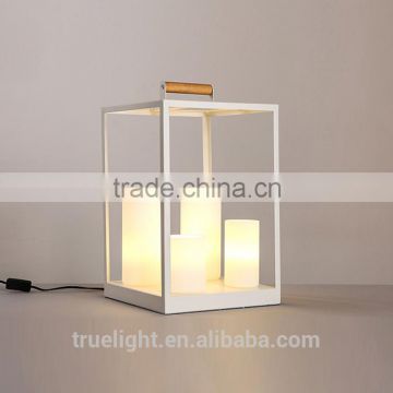 new products 2016 aj table lamp with glass shade for shop hotel made in china