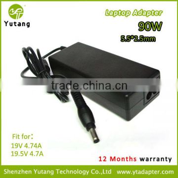 Replacement 19v 6.32a laptop power adapter charger
