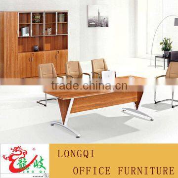 New design modern meeting room table with triangular metal legs M9009