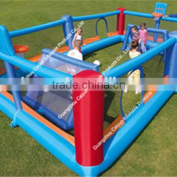 Factory Price Kids Inflatable Football Playground Inflatable Football Soccer Field
