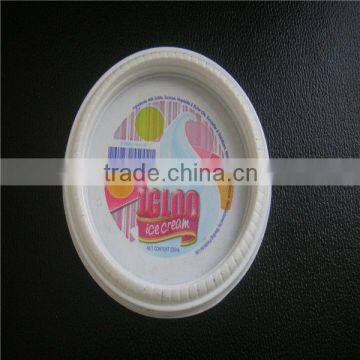 Plastic Frozen Yogurt / Ice Cream Cup With Lid , beer pong cup