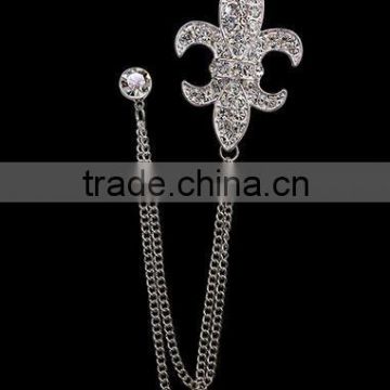 bridal crystal rhinestone brooch