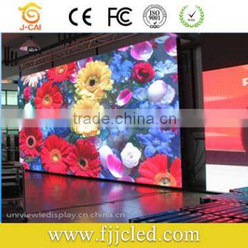 XXX HD video small pixel outdoor full color led video wall(P6)