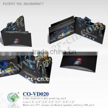 4.3'' screen display video cards