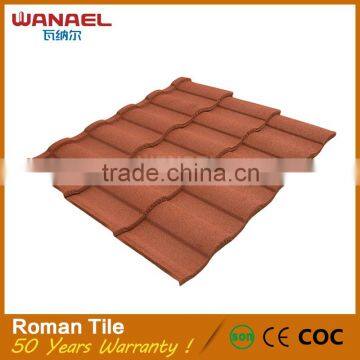 Roman red color corrugated roofing sheet water proof corrugated ...