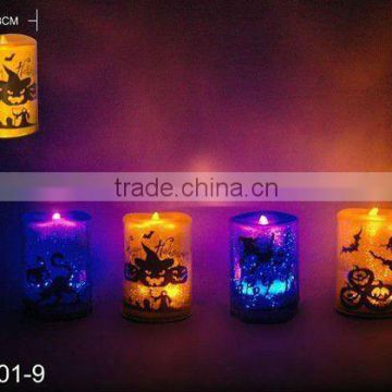 customized design halloween led candle