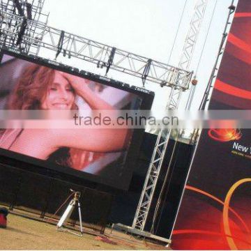 Lightweight and ultrathin P10 outdoor LED rental screens