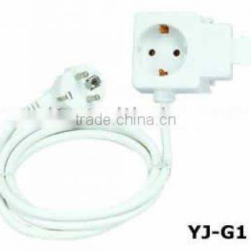 Extension cord set for Ironing board H05VV-F 3X1.0mm2