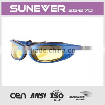 motorcycle sunglasses with changeable strap for rider