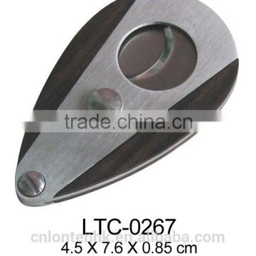Newly High end finish Stainless steel Cigar guillotine cutter wholesale
