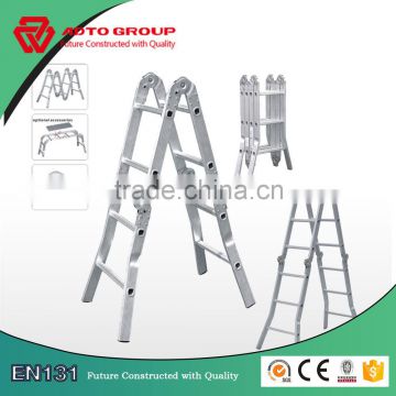EN131 Manufacture extended folding multi purpose ladder