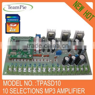 10 Channels MP3 Ampifier Board