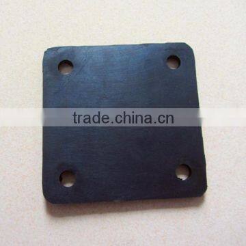 Black rubber shock flat gasket for ex-factory price