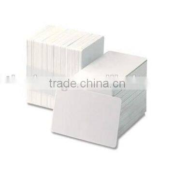 Blank plastic pvc ID card BASIC card , white color original card 0.3mm