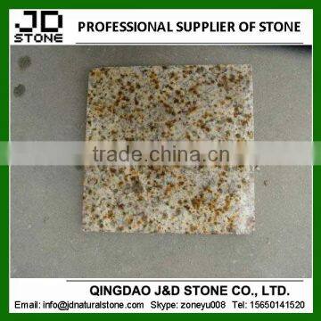 rusty granite paving tile/ yellow rust granite for sale