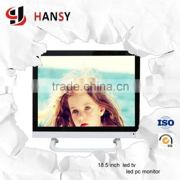 18.5inch cheap small intergrated led pc/tv monitor