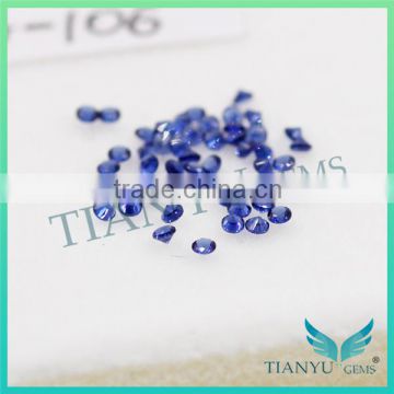 Wholesale Stone in Bulk Gemstone Synthetic #A106 Round Brilliant Cut Nano Sital Gems for Jewellery Price