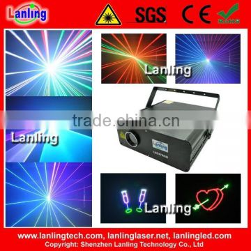 Amazing effect 4w muiti-color ilda laser light show equipment for sale