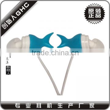 latest new mold fish earphone, fish earbuds with CA65 certificates