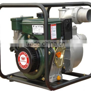 3 inch water pump with single-cylinder 7hp diesel engine.