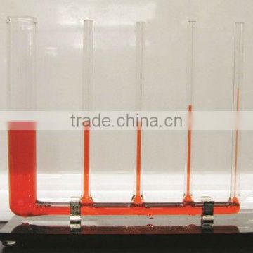 Laboratory capillarity demonstrator ,Glass capillarity device,phsics phenomenon