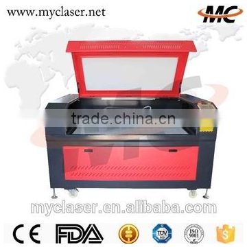 Jinan factory supply wedding card laser wood cutting machine price MC 1290