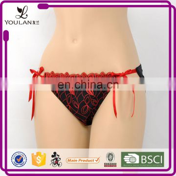 Hot Sale Fitness Young Women Bow Tie Female Sexy Underwear