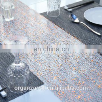 Hot sale party decorations new design dining table runner