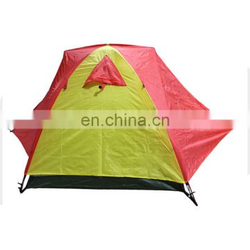 Environmental friendly 190T polyester waterproof luxury large family camping tent for sale