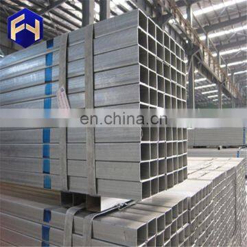 Multifunctional bazhou gi square tube pre-galvanized hollow section structural steel pipe for wholesales
