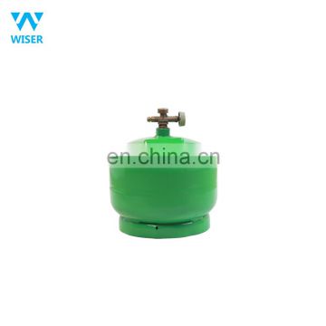 Small bottle butane tank 2kg for sale factory wholesale good price