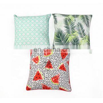 Printed cushion garden waterproof outdoor throw pillows cushion covers