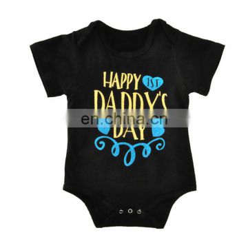 New Design For Daddy's Mommy's Day Romper Cotton Baby Girl Boy Clothes Romper
