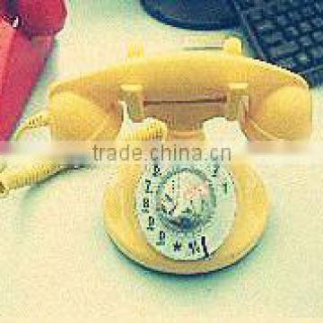 small retro home telephone rotary telephone