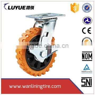 Medium duty PU Caster wheel