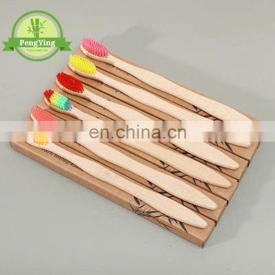 ECO Colored Natural Bamboo Toothbrush